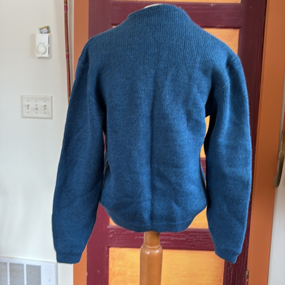 Vintage Thunderbird Buttoned wool sweater - Picture 2 of 3